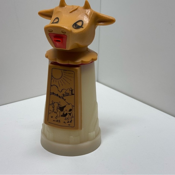 Vintage 70s Whirly Moo Cow Creamer - Picture 1 of 7
